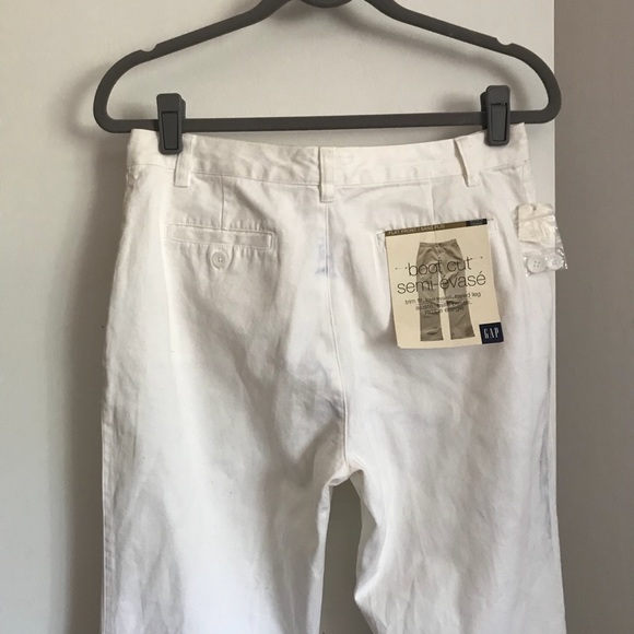 NWT GAP Cotton Flared/ Boot Cut Pants: Size 8R - Picture 5 of 6